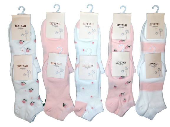 Шкарпетки жіночі бавовна р37-40 Шугуан