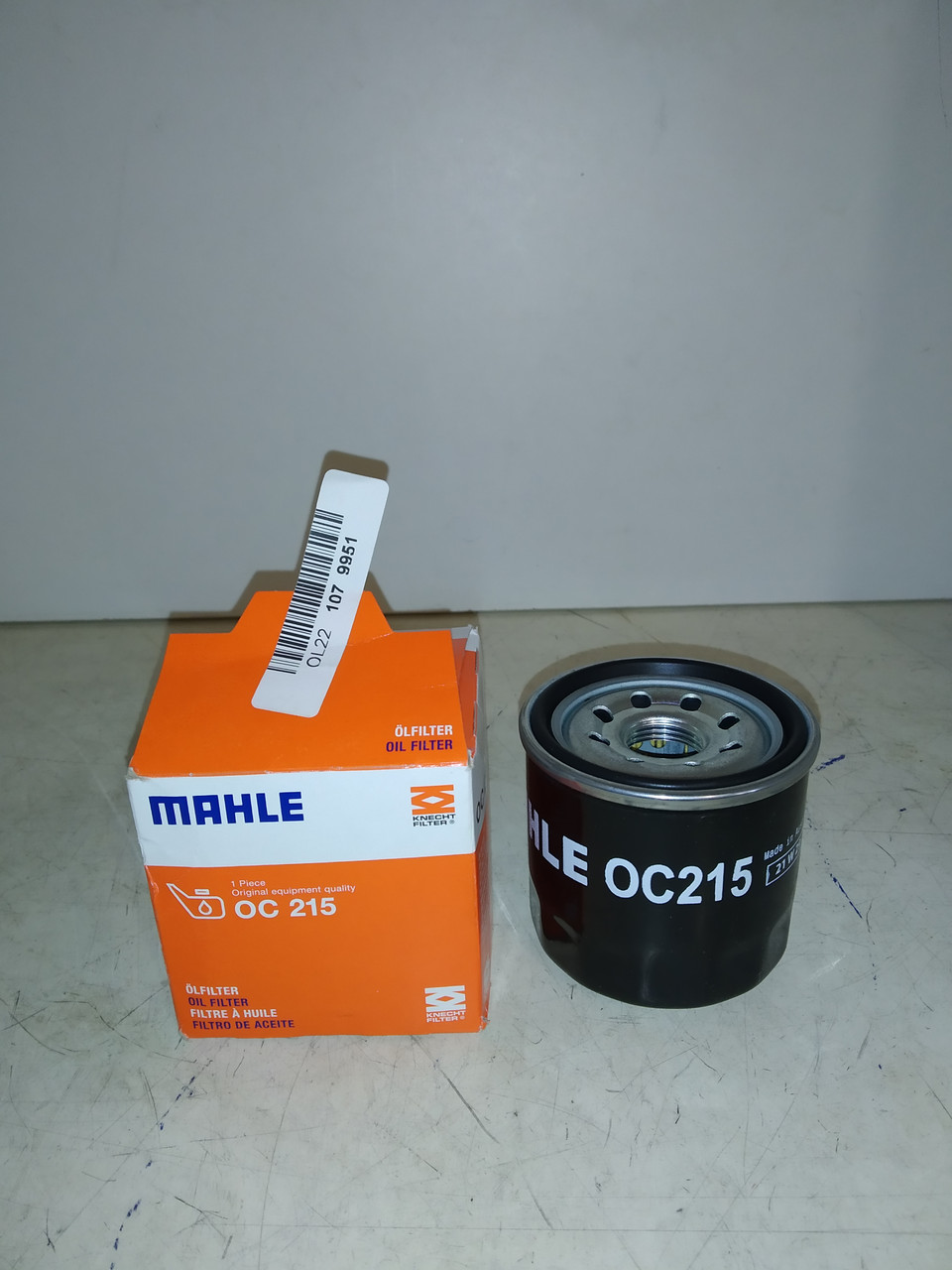 Kneht/Mahle Фільтр оливний SUZUKI SWIFT, Daewoo MATIZ/Матиз, фото 1