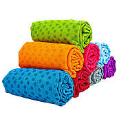 Фітнес-рушник TowelFit 1,83мx0,63 м мікрофібра-силікон для йоги та фітнесу (FI-4938)