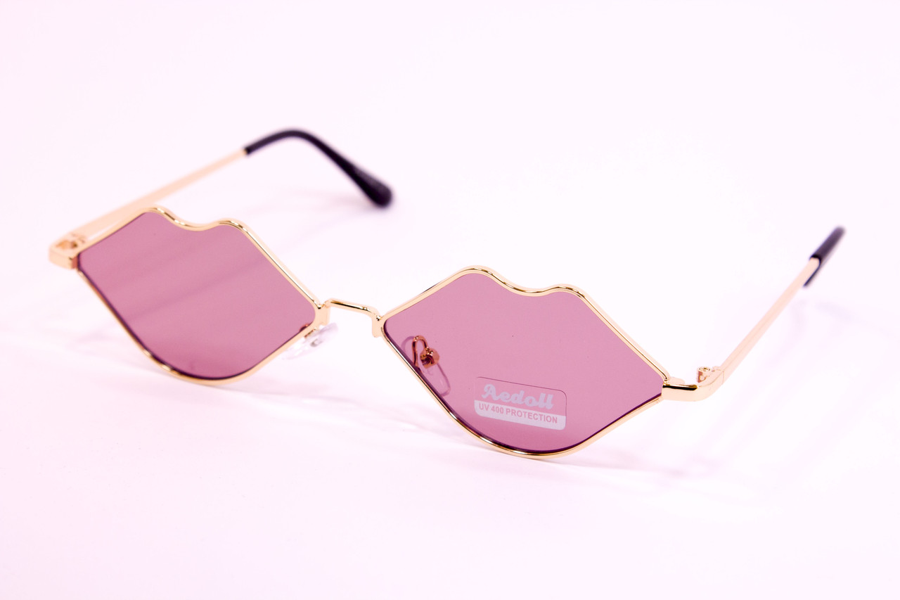 Жіночі сонцезахисні окуляри рожеві 0275-6