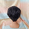Коротка перука з термоволокна чорнна 2763t-1, фото 3
