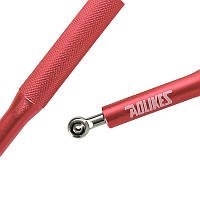 Go Скакалка кросфіт AOLIKES TS-3203 Red швидкісна з підшипником і сталевим тросом алюм. ручками