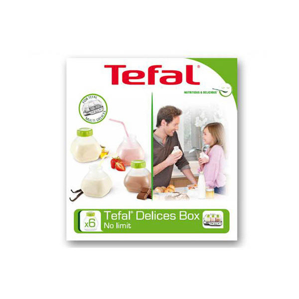 Набір пляшечок (6 шт.) B=75mm H=79mm для йогуртницы Tefal