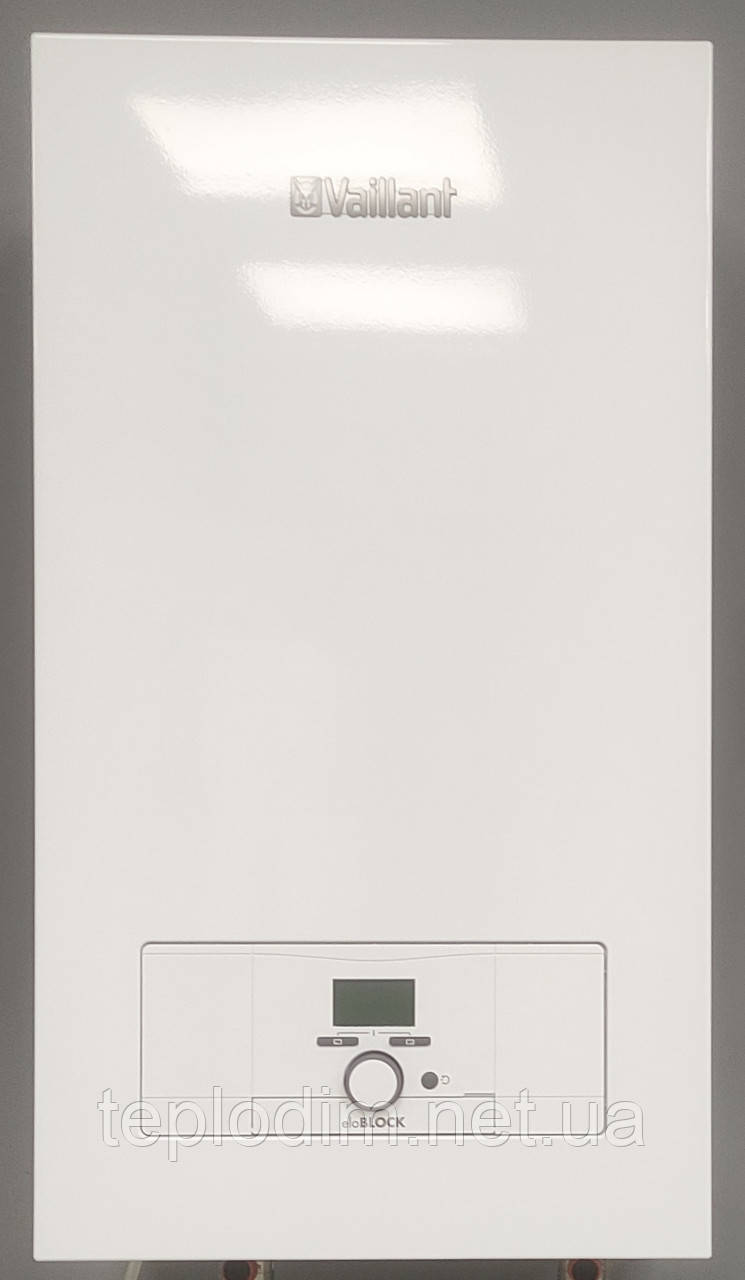 12 кВт. Електричний котел Vaillant eloBLOCK VE12/14 ЕU II (380 В) / до 120 м2