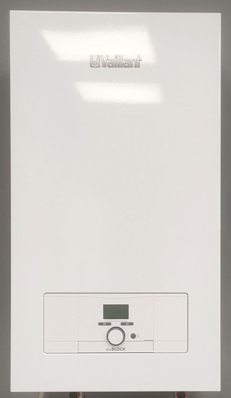 6 кВт. Електричний котел Vaillant eloBLOCK VE 6/14 (220/380 В) / до 60 м2