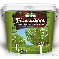 Садовая побелка Белоснежка с медным купоросом (ведро), 1,5 кг