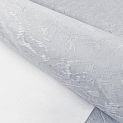 Сірі рулонні штори Miracle Blackout. Тканинні ролети