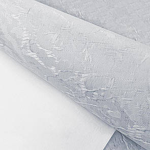 Сірі рулонні штори Miracle Blackout. Тканинні ролети