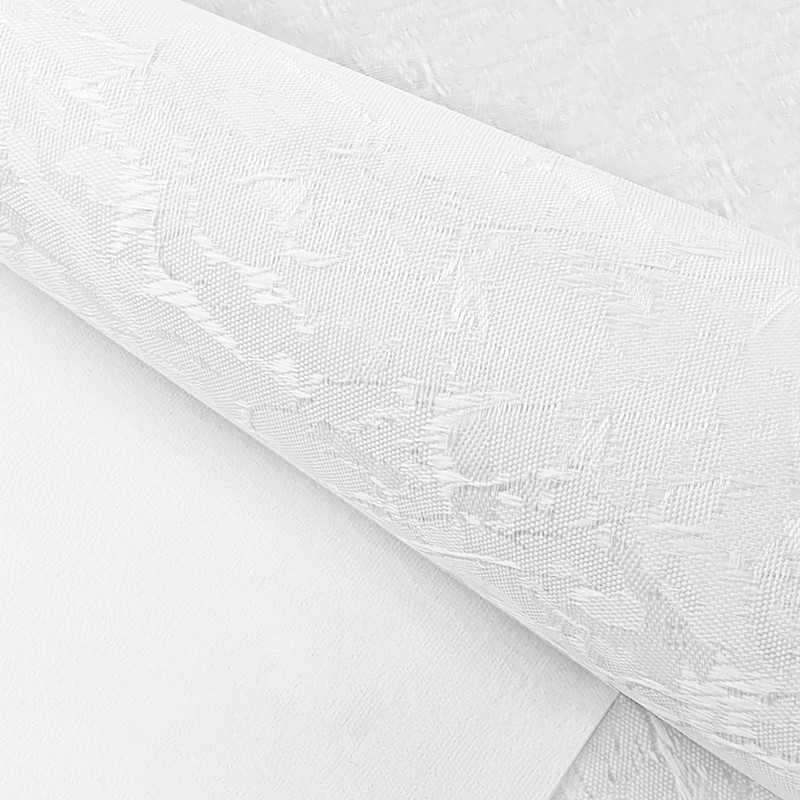 Білі рулонні штори Miracle Blackout. Тканинні ролети, фото 1