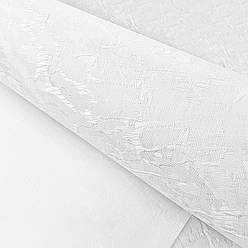 Білі рулонні штори Miracle Blackout. Тканинні ролети