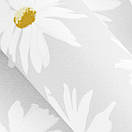 Тканинні ролети Ромашки. Camilla Білий,, фото 2