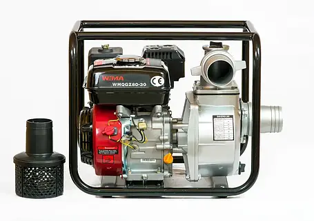Мотопомпа бензинова Weima wm chemical pump 80-30 (60 куб. м/год, 80 мм, для агресивної рідини), фото 3