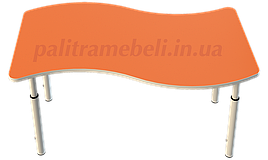 Прямокутний дитячий стіл «Хвиля»: універсальні меблі для ігор, творчості та навчання