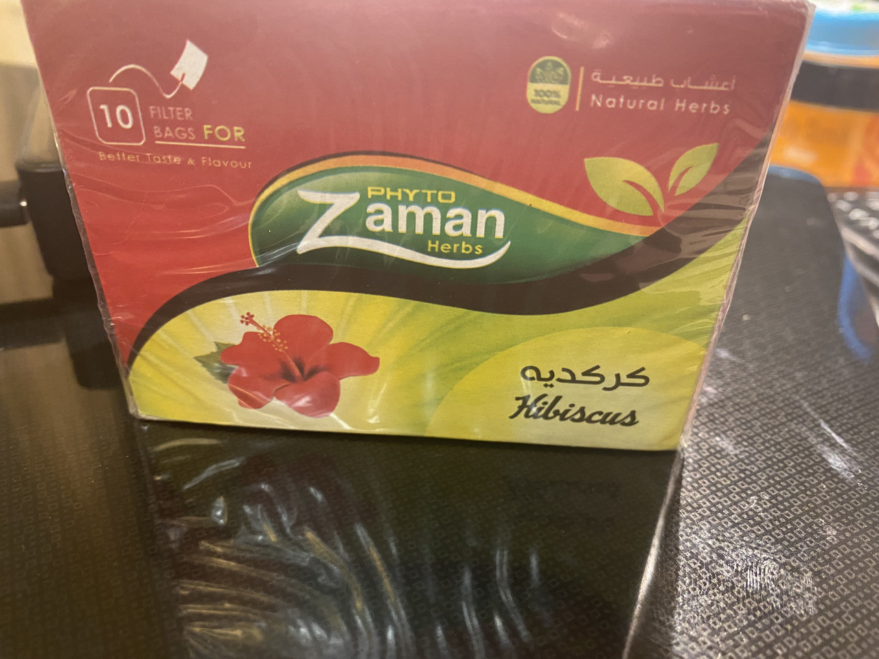 Квітковий чай каркаде Zaman Herbs Hibiscus — Заман у пакетах Єгипетський Оригінал