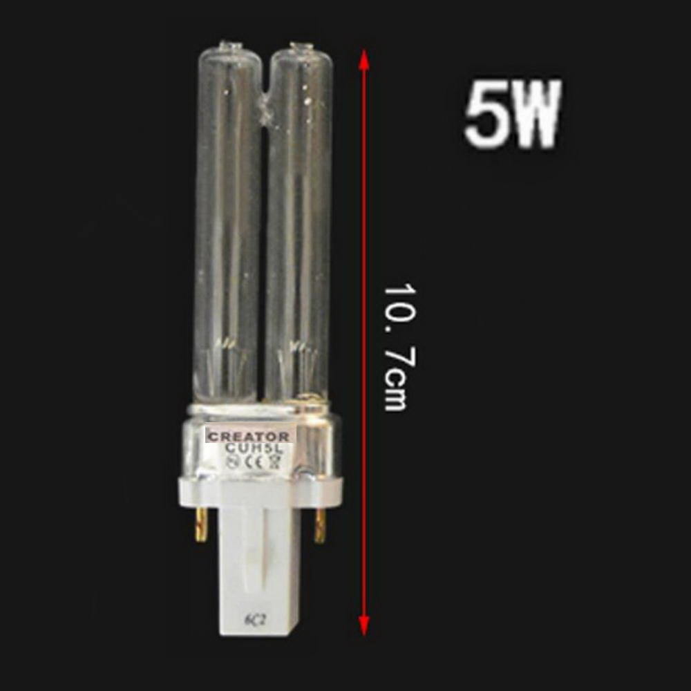 Двоконтактна лампа до UV-стерилизатора Atman UV-5W, фото 1