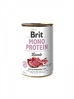 Brit Care Mono Protein Lamb (Брит Кеа Моно Протеин Ягненок) гипоаллергенная корсерва корм для собак