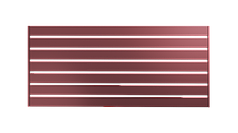 Металевий Секційний паркан Ранчо пряме 25/150 мм