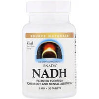 Кофермент витамина B3 (ENADA NADH) 5 мг 30 таблеток