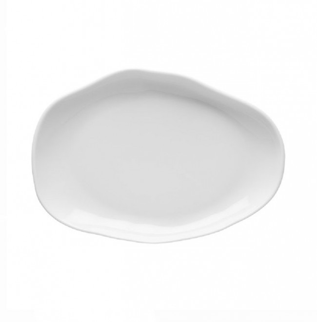 Тарілка овальна порцелянова Lubiana Stone age 21 см (4631W) HD, фото 1