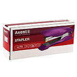Степлер "Axent" №24/6 25арк №4805-11 Ultra пласт. фіолетовий(12), фото 7