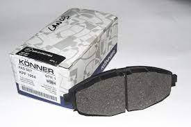 Колодка гальмівна передня LANOS, MATIZ, SENS (к-т 4 шт.)  (Konner) (KPF-1004)