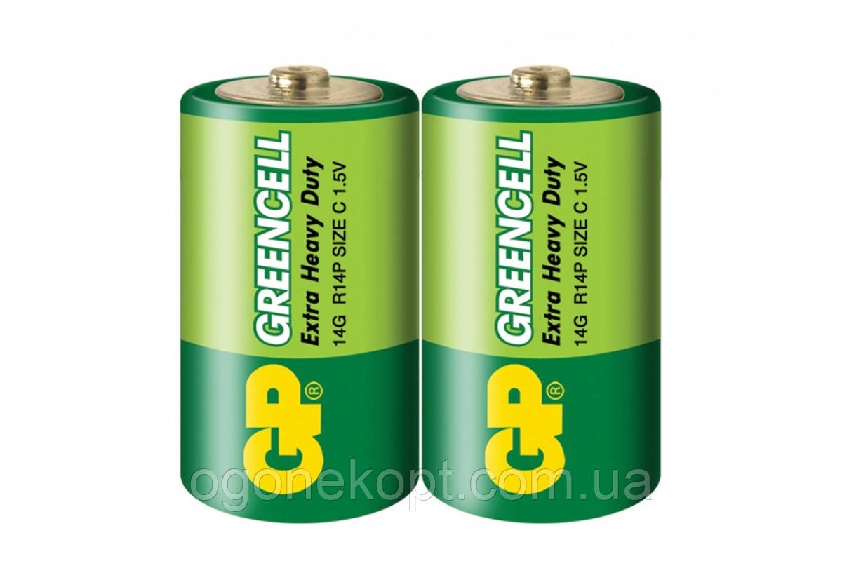 Батарейки GP-Greencell C R14 14G-S2 1.5V