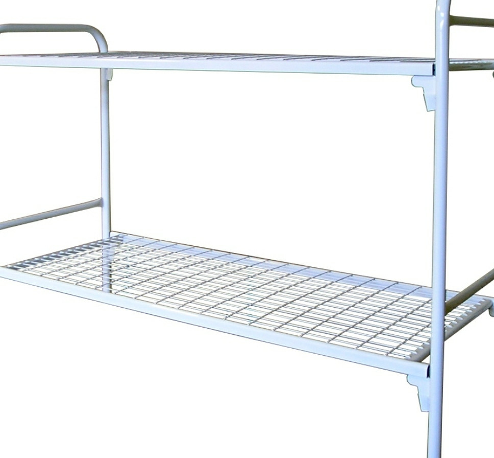 Ліжко двоярусне металеве 70х190 см Склад Оптом від 2 шт.