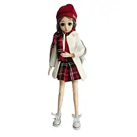 Кукла BJD 1/4 шарнирная 45см девушка c одеждой и звуковыми эффектами - Хлоя