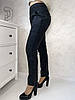 Джинси жіночі у великих розмірах 2XL — 6XL (Польща) Джегінси батал - Чорний колір, фото 2