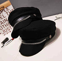 Жіноча фуражка (кепі) з цепочкою