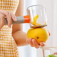 Овочечистка для видалення шкірки з фруктів і овочів Store Fruit Peeler з контейнером