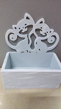 Корзина для декора Голубой