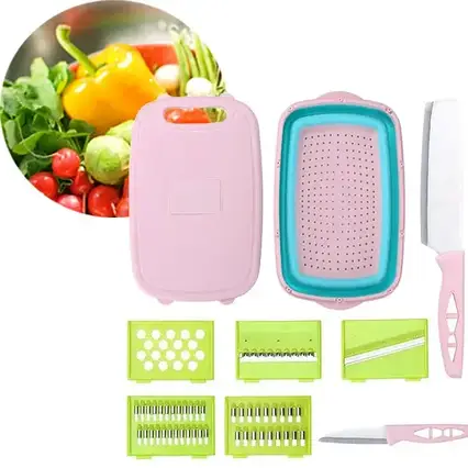 Овощерезка Multifunctional Slicer and Planing Wire Slicer 9в1, фото 1