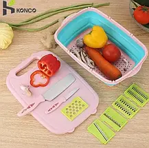 Овощерезка Multifunctional Slicer and Planing Wire Slicer 9в1, фото 6