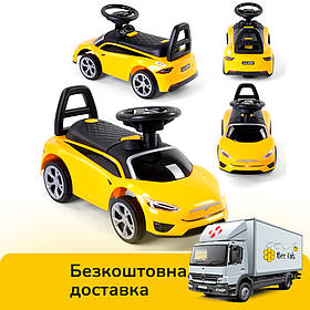 Толокар каталка Машинка Tesla JOY TS 50909 Жовтий