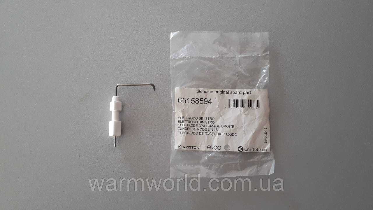 65158594 Електрод розпалювання лівий колонки DGI Ariston