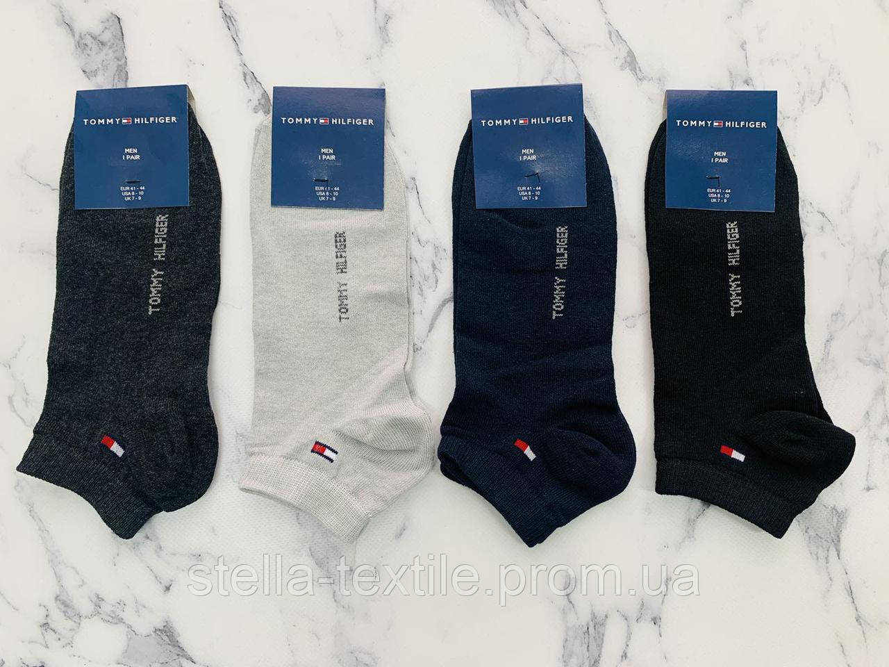 Оптом шкарпетки чоловічі короткі спортивні tommy hilfiger 40-44р.