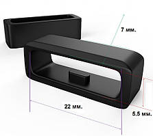 Тримач ремінця, тренчик 22 мм. (чорний)