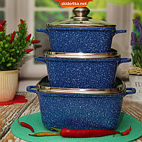 Набір каструль Benson BN-372  з 6 предметів