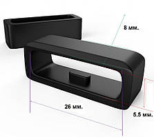 Тримач ремінця, тренчик 26 мм. (чорний)