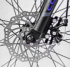 Спортивный велосипед 26 дюймов Corso TK-24399 "Strength" рама сталь 15" / 21 скорость / синий, фото 7