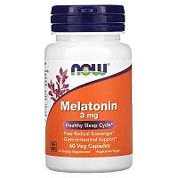 Melatonin 3 мг Now Foods 60 капсул