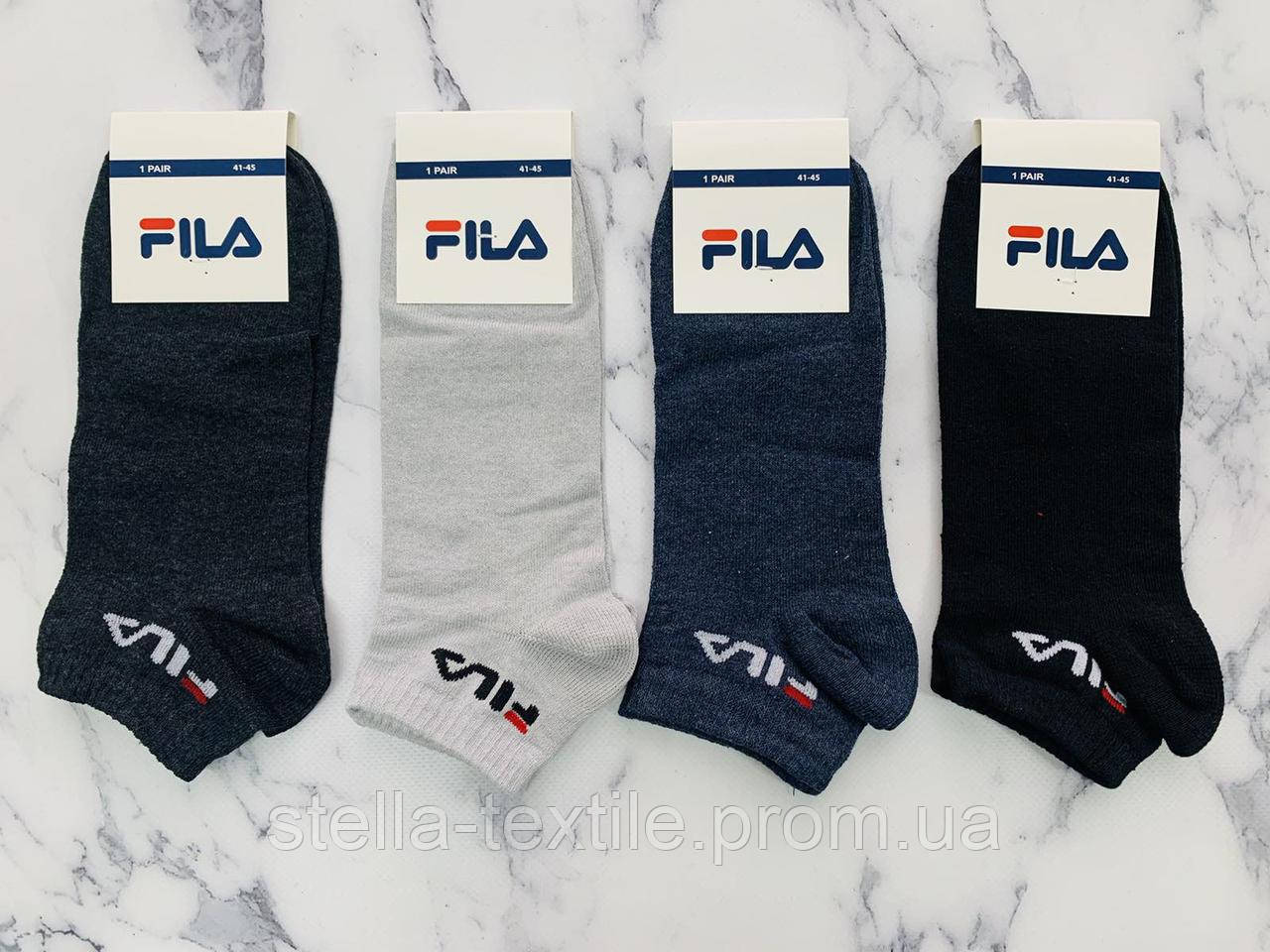 Оптом шкарпетки чоловічі короткі спортивні фила fila 40-44р.