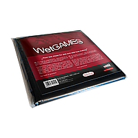 Вінілова простирадло SexMAX WetGAMES 180 x 220 см, чорна