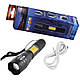 Тактичний Ліхтар Bailong BL-29-T6 (BL-1831-T6) COB, micro usb, фото 5
