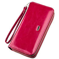 Гаманець Жіночий З Гладкою Екокожі Kivi Темно-рожевий Ador