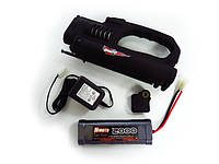 B7026S1 Estarter Combo Set For 1:10 Nitro Gas Car Estarter w/Drillplate, 7.2V 2000mAH Battery, and C (HM)