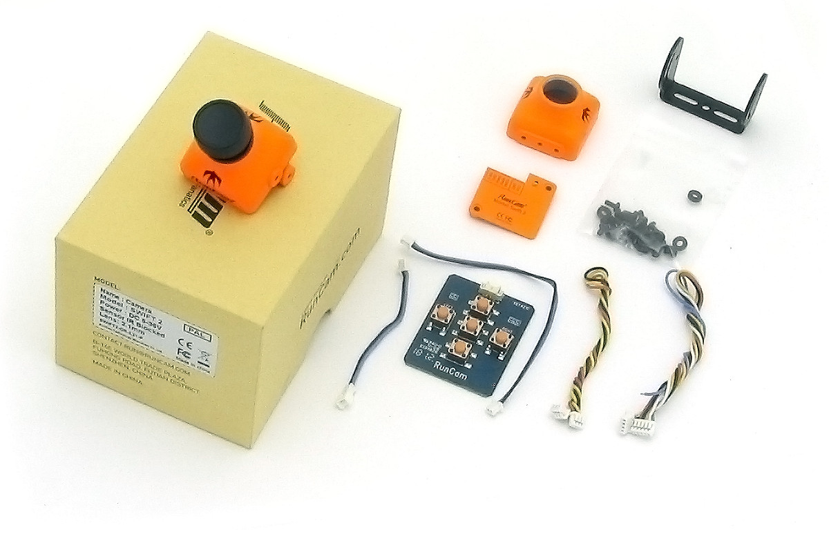 Камера FPV RunCam Swift 2 CCD 1/3" MIC 4:3 (2.3мм оранжевый) (HM) - фото 3 - id-p1590936717