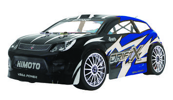 Радіокерована модель Дрифт 1:18 Himoto DriftX E18DT (синій)