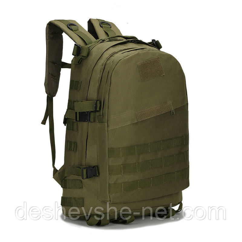 Тактичний (штурмовий, військовий) рюкзак US Army 45 літрів Олива, фото 1